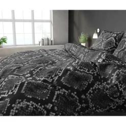 Dekbedovertrekken*Beddenbriljant Riley Anthracite
