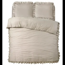Dekbedovertrekken*Beddenbriljant Ruffles Taupe