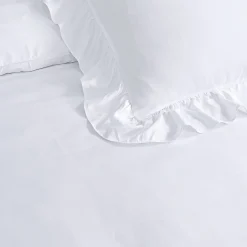 Dekbedovertrekken*Beddenbriljant Ruffles Wit