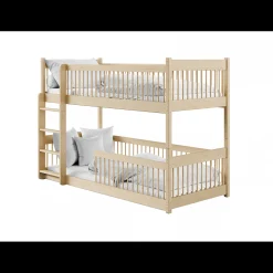 Kinderbed*Beddenbriljant Stapelbed Bram - Naturel - Direct Leverbaar!