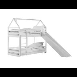 Stapelbed|Kinderbed*Beddenbriljant Stapelbed met Glijbaan Pleun - Leverbaar in 8 Kleuren!