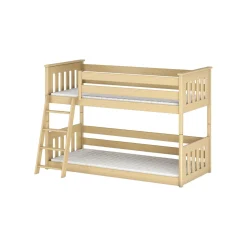 Stapelbed|Kinderbed*Beddenbriljant Stapelbed met Ladder Kas - 2-persoons - Kinderbed (incl. hekje) - Leverbaar in 8 kleuren!