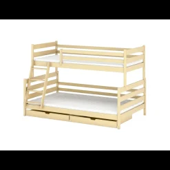 Stapelbed|Kinderbed*Beddenbriljant Stapelbed met Lade Faas - 3-persoons - 90/120 x 200 - Kinderbed - Leverbaar in 8 kleuren!
