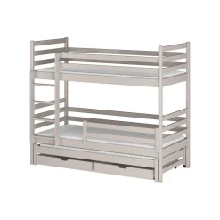 Stapelbed|Kinderbed*Beddenbriljant Stapelbed met Lade Luuk - 3-persoons - Kinderbed - Leverbaar in 8 kleuren!