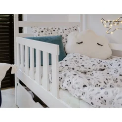 Stapelbed|Kinderbed*Beddenbriljant Stapelbed met Lade Mira - Wit - Direct Leverbaar!