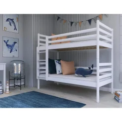 Stapelbed|Kinderbed*Beddenbriljant Stapelbed met Lade Nino - 2-persoons - 90 x 200 - Direct Leverbaar!