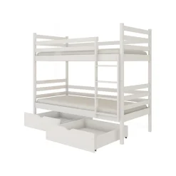 Stapelbed|Kinderbed*Beddenbriljant Stapelbed met Lade Nino - 2-persoons - Kinderbed - Leverbaar in 8 kleuren!