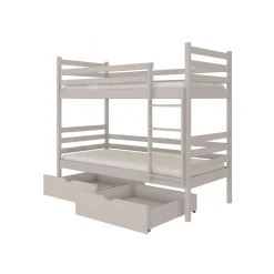 Stapelbed|Kinderbed*Beddenbriljant Stapelbed met Lade Nino - 2-persoons - Kinderbed - Leverbaar in 8 kleuren!