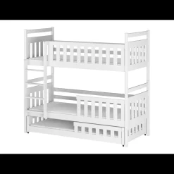 Stapelbed|Kinderbed*Beddenbriljant Stapelbed Olga - 3-persoons - Leverbaar in 8 kleuren!