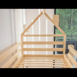 Kinderbed*Beddenbriljant Stapelbed Pleun - Naturel - Direct Leverbaar!