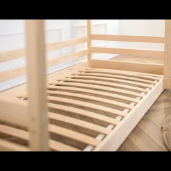Kinderbed*Beddenbriljant Stapelbed Pleun - Naturel - Direct Leverbaar!