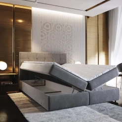 Boxspring Met Tv Lift|Zelf Boxspring Samenstellen*Beddenbriljant Stel zelf je boxspring met opbergruimte naar wens samen!
