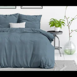 Dekbedovertrekken*Beddenbriljant Stone washed Blauw