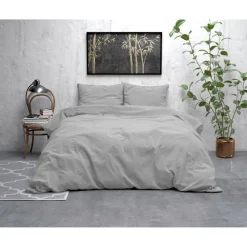 Dekbedovertrekken*Beddenbriljant Stone Washed Grey