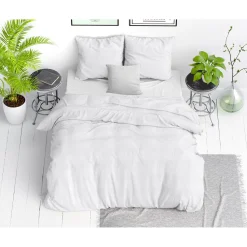 Dekbedovertrekken*Beddenbriljant Stone Washed White - Katoen