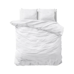 Dekbedovertrekken*Beddenbriljant Stone Washed White - Katoen