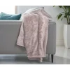 Bedspreien*Beddenbriljant Teddy - plaid Poeder Roze (150 x 200)
