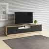 Tv Meubels*Beddenbriljant TV-meubel Asmund - 2-deurs incl. lade - Wotan Eiken v2