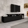 Tv Meubels*Beddenbriljant TV-meubel Bologna - Zwart