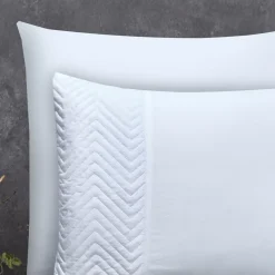 Dekbedovertrekken*Beddenbriljant Velvet Crossline Wit