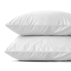 Kussenslopen*Beddenbriljant Velvet Kussensloop Fluweel Wit (2 in 1)