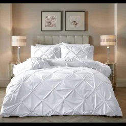 Dekbedovertrekken*Beddenbriljant Velvet Pintuck Wit