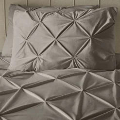 Dekbedovertrekken*Beddenbriljant Velvet Pintuck Zand