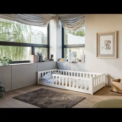 Kinderbed*Beddenbriljant Vloerbed Owen - Kinderbed - Leverbaar in 10 kleuren!