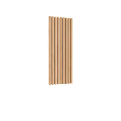 Wandkasten*Beddenbriljant Wandpaneel Celano - Verticaal - Wotan Eiken / Wit