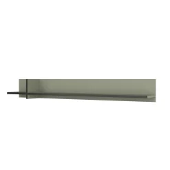 Wandkasten*Beddenbriljant Wandplank Crotone - Groen