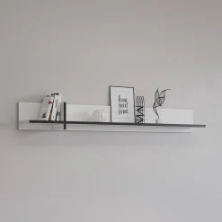 Wandkasten*Beddenbriljant Wandplank Crotone - Wit