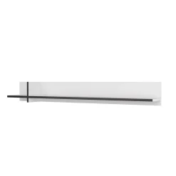 Wandkasten*Beddenbriljant Wandplank Crotone - Wit